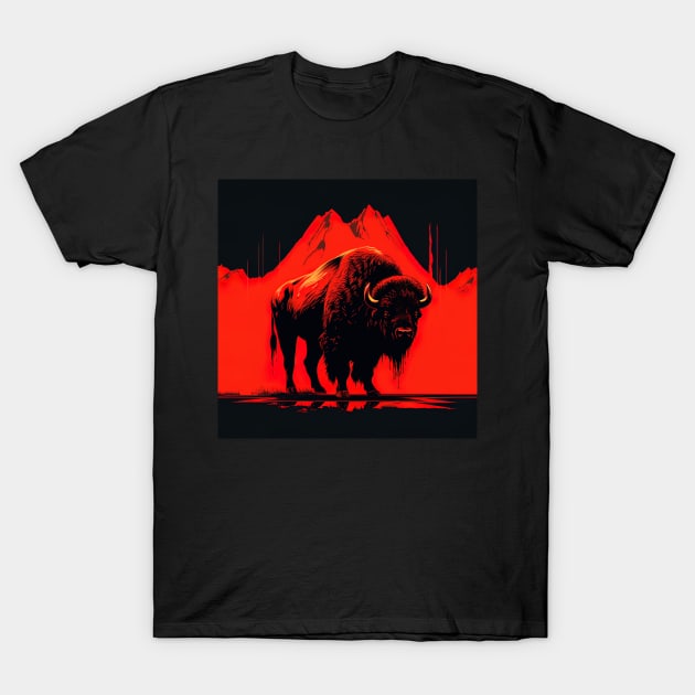 Bison T-Shirt by ComicsFactory